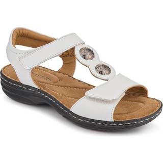 Pavers Pavers lædersandaler med dobbelt Velcrolukning