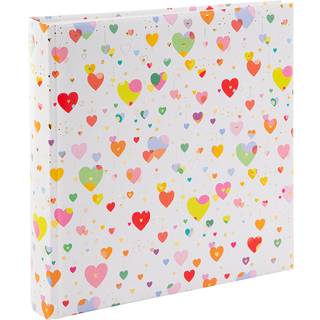 GOLDBUCH 24483 BABY ALBUM HEART TO HEART LIGHT 25X25CM