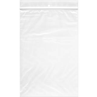 Plymor 6 """" x 9 """" (pakke med 100) 2 mil med hanghul lynl?s genindf?rbare plastikposer