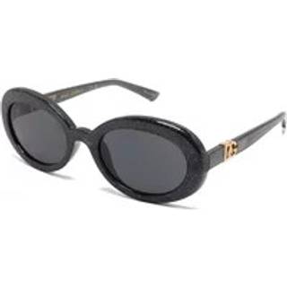 Dolce & Gabbana DX6007U Børn 324187 49 Solbriller Børn Black - Shiny Glittery Black - 49mm