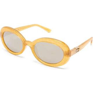 Dolce & Gabbana DX6007U Børn 34555A 49 Solbriller Børn Gul - Transparent Glittery Yellow - 49mm