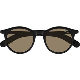 Montblanc MB0353S 006 49 Solbriller Mænd Black - Black - 49mm