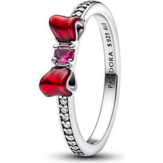 Pandora 193652C01 Damen-Silberring Disney Prinzessin Schneewittchen Schleife