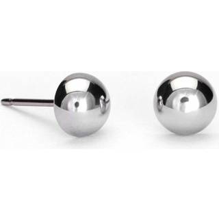 Blomdahl Silver Titanium Half ball 6 mm