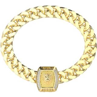 Guess UMB05005YGL Gold Tone Crystal Lion Bracelet - A9323