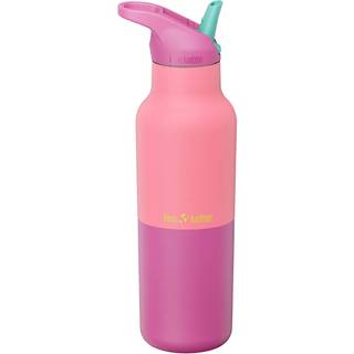 Klean kanteen Rise Classic drikkeflaske med sportslåg 473 ml, Pink Lemonade Kaleidoscope