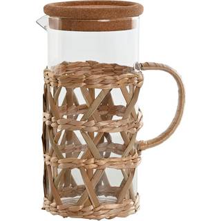 Kande Home ESPRIT Natur Borosilikatglas Fiber 1,25 L