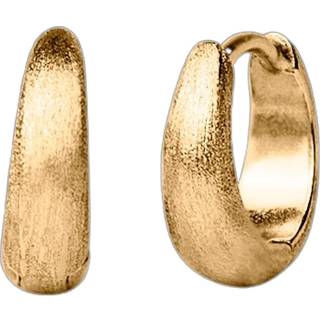 Muli Collection Brushed Ultra Mini Huggies Gold
