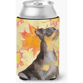 """" Caroline's Treasures Miniature Pinscher #2 Fall Decorative Can Hugger Multicolor """"