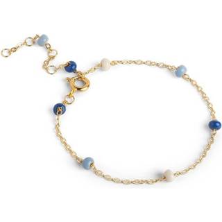 Enamel - Lola Bold MARINE armbånd i forgyldt sølv