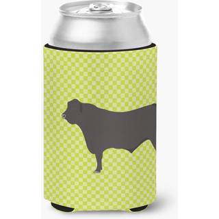 """" Caroline's Treasures Black Angus Cow Green Decorative kan hugger flerfarvet """"