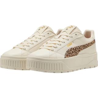PUMA Karmen II Animal Flair Sneakers Women, Shoes, Alpine Snow/Toasted Almond, 35.5