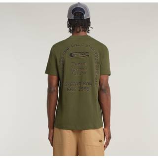 Back Graphic Arch T-Shirt - Green - Men