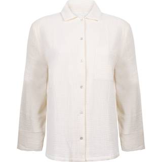 Hunkemöller Muslin jakke hvid - L