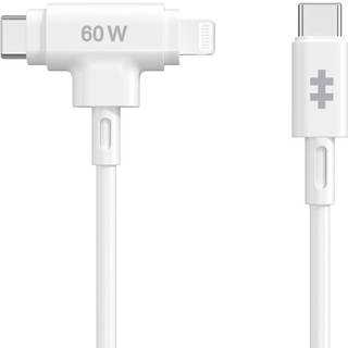 Targus USB-C hybridkabel 1,5 meter - hvid (På lager i butik)