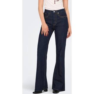 Onljuicy Høj Talje Flared Fit Jeans