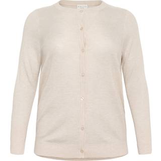 Kaffe Curve Kcamana Cardigan Strik 10583417 Feather Gray Cc (XLARGE)