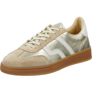 GANT Dame Cuzima metalliske lædersneakers (39)