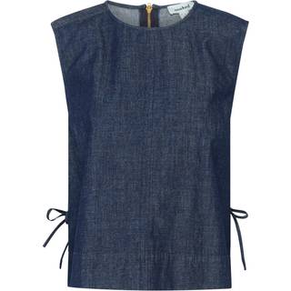 Soaked In Luxury Slchamy Top Bluser 30408496 Dark Blue Denim (MEDIUM)