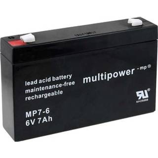 Powery Blybatteri (multipower) MP7-6
