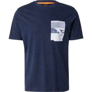 BOSS Te Container T Shirt Navy