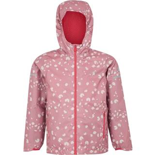 Regatta Regatta Pink Kids Lever II Waterproof Packaway Jacket