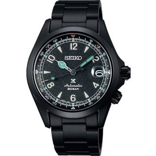 Seiko Prospex Black Series Night Alpinist Limited Edition Black Dial PVD Men's Watch SPB337J1