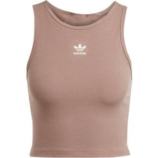 Essentials Ribbed tanktop - Trace Brown - XL
