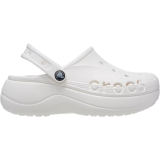 Crocs women Baya Platform Clogs White 38