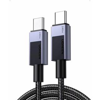 UGREEN Hurtig Opladning USB-C til USB-C PD 240W Kabel 1m - Space Gray