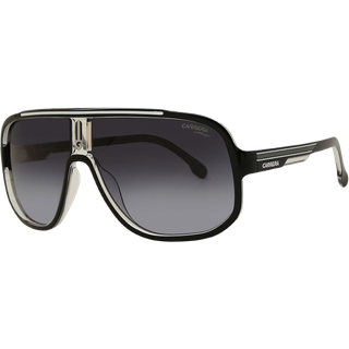Carrera 1058/S 80S/9O 63 Solbriller Mænd Black - Black on Clear - 63mm