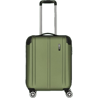 Travelite City Kuffert med 4 hjul grøn