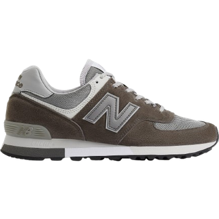 New Balance Unisex MADE in UK 576 i Grå/Hvid Suede/Mesh, Størrelse 45.5