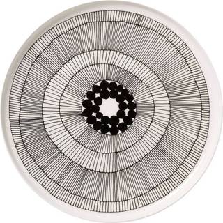 Siirtolapuutarha tallerken hvid, 25 cm