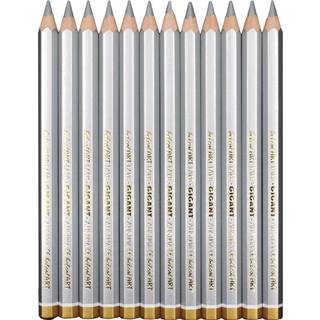 Farveblyanter, sølv – 12stk