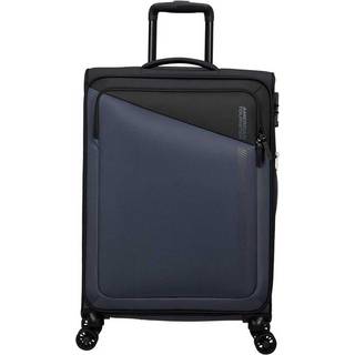 American Tourister Daring Dash 66.5 cm - Mellem Ekspanderbar Black/Grey, Mellem kuffert