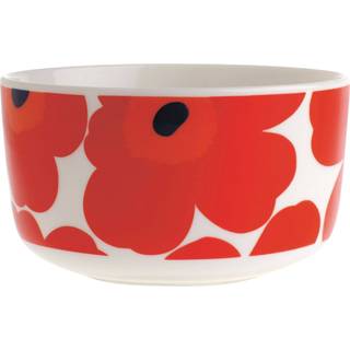 Unikko skål, 5 dl., rød