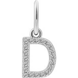 XENOX Charm - D Letter - XS10450W/D - silber