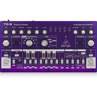 Behringer TD-3 Synthesizer Purple (Kun pakket ud)