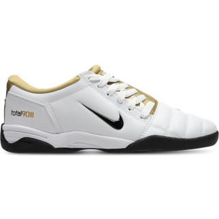 Total 90 SP Sneaker in White & Metallic Gold - 6.5