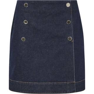Star by Julien MacDonald Star by Julien MacDonald Blue Wrap Denim Skirt