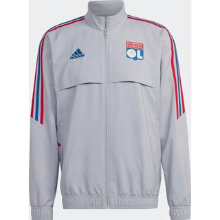 Olympique Lyonnais Tiro 21 Presentation jakke - Halo Silver - XS