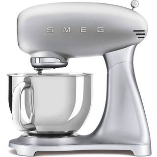 Smeg Stand Mixer Smf02 4.8 L - Foodprocessorer & Køkkenmaskiner Aluminium Silver - SMF02SVEU