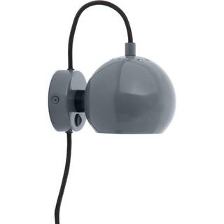 Frandsen Ball Væglampe Glossy Steel Blue