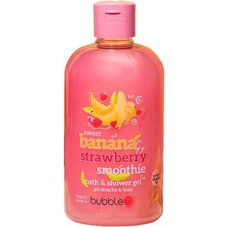bubble t Smoothie jorbær og banan bad- og brusegel 65.90 DKK/1 L