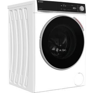 Sharp ES-NFB814CWA-DE vaskemaskine Front-læsning 8 kg 1400 rpm Hvid