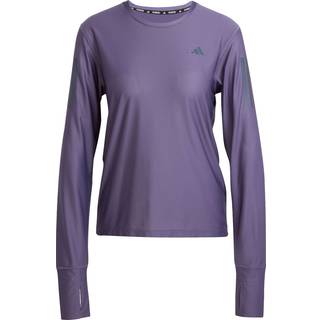 adidas Women's Own the Run L/S Løbeshirt Damer størrelse S farve lilla