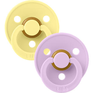 BIBS Colour Latex Sunshine/Violet Sky 2 pak - Flere størrelser