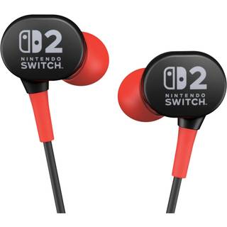 PowerA Kablede høretelefoner til Nintendo Switch 2 - Sort