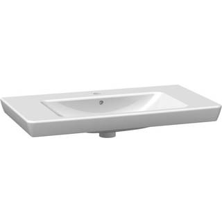 Dansani Vask lotto 85*48 cm porcelæn hvid